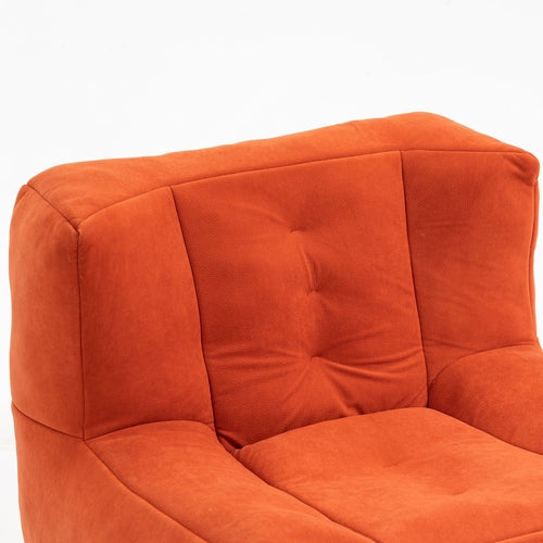Orin™ Velvet Bean Bag Chair – Fire