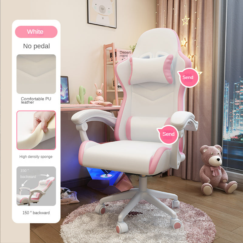 Stylish and Comfortable Gaming Chair for Girls' Bedrooms