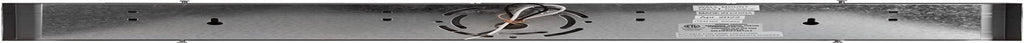 500892 4-Light Vanity Strip Light Contemporary Dimmable for Bathroom, Bedroom, Makeup Vanity, Polished Chrome