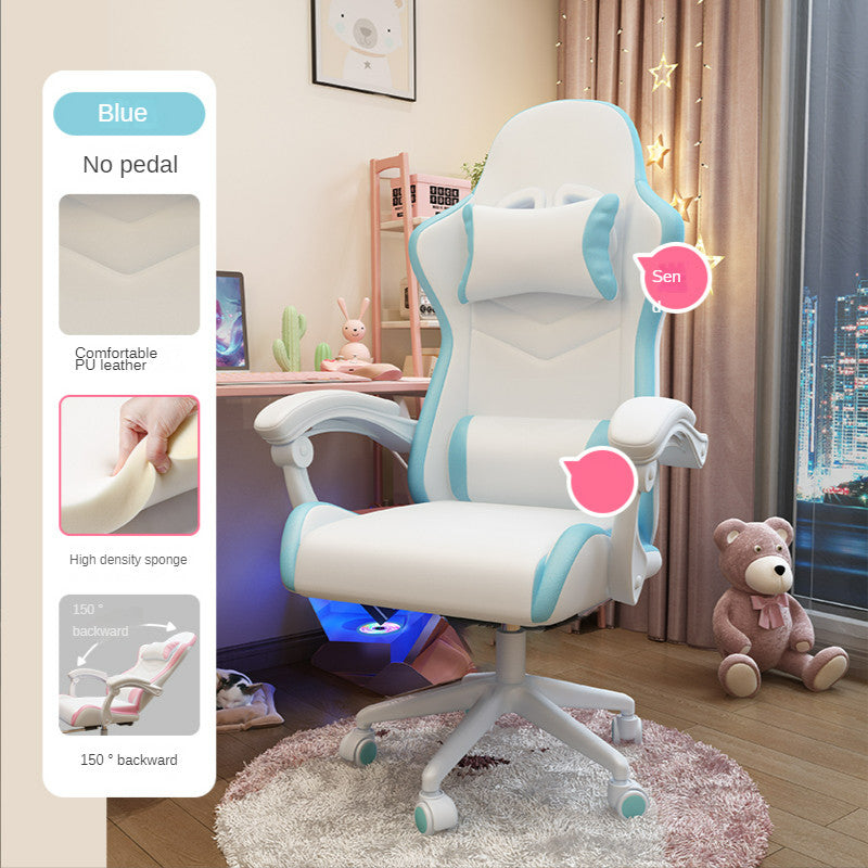 Stylish and Comfortable Gaming Chair for Girls' Bedrooms