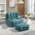 Orin™ Velvet Bean Bag Chair – Green