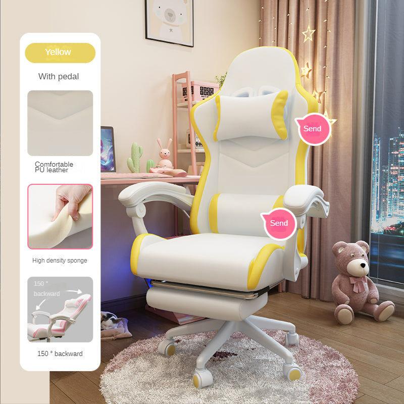 Stylish and Comfortable Gaming Chair for Girls' Bedrooms