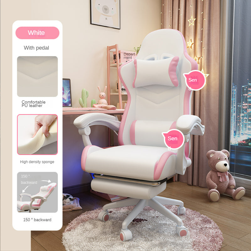 Stylish and Comfortable Gaming Chair for Girls' Bedrooms