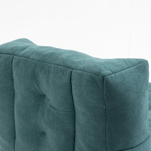 Orin™ Velvet Bean Bag Chair – Green